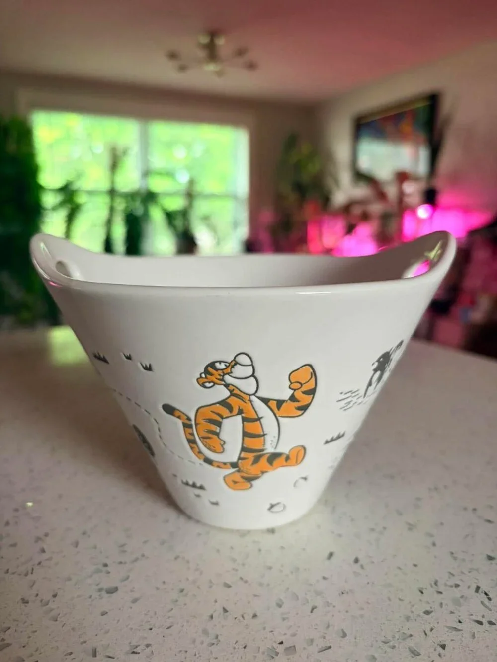 Disney Winnie the Pooh Tigger Snack Bowl Soup Cereal Bowl Zrike Ceramic